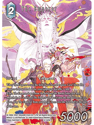 12-029L (Alternative Art) The Emperor