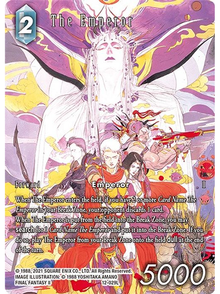 12-029L (Alternative Art) The Emperor 1