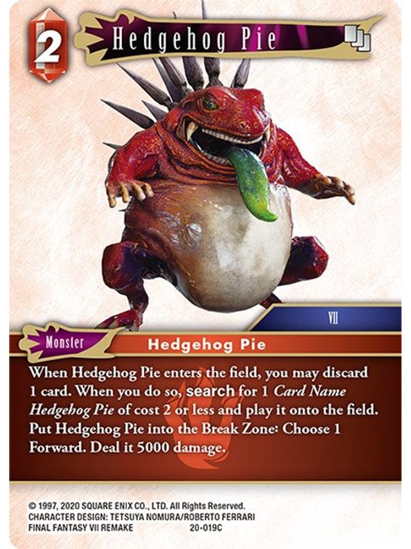 20-019C Hedgehog Pie 1