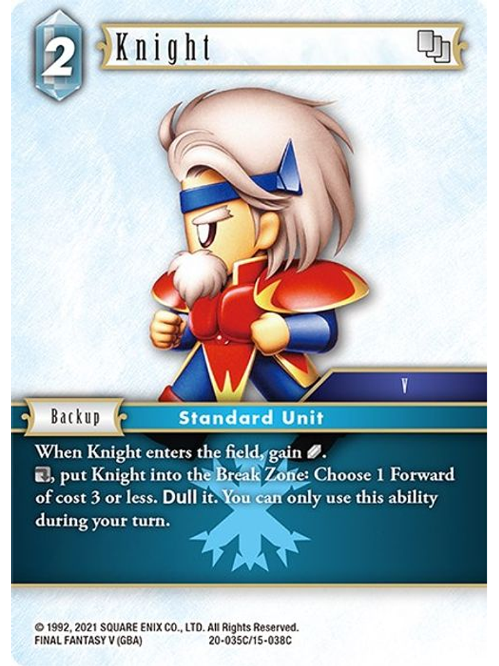 20-035C/15-038C Knight 1