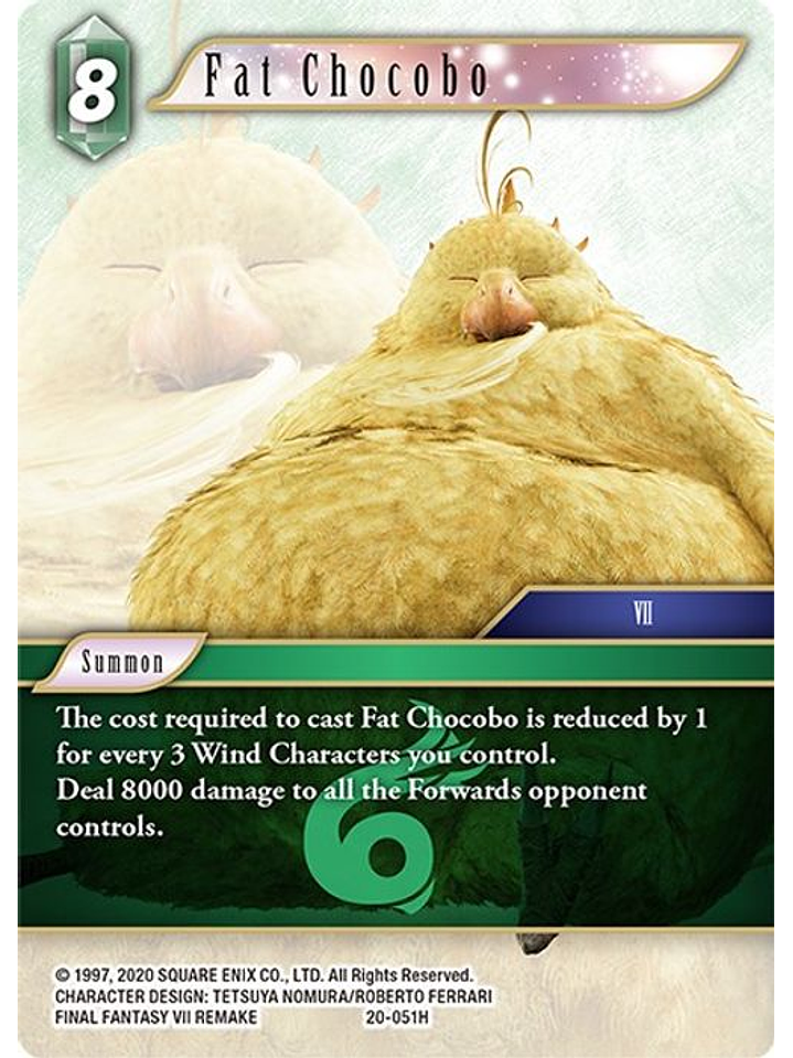 20-051H Fat Chocobo 1