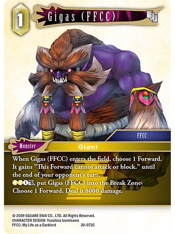 20-072C Gigas (FFCC) 1