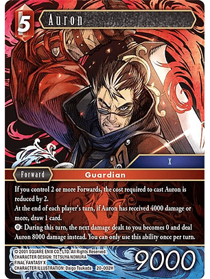 20-002H Auron (FOIL)