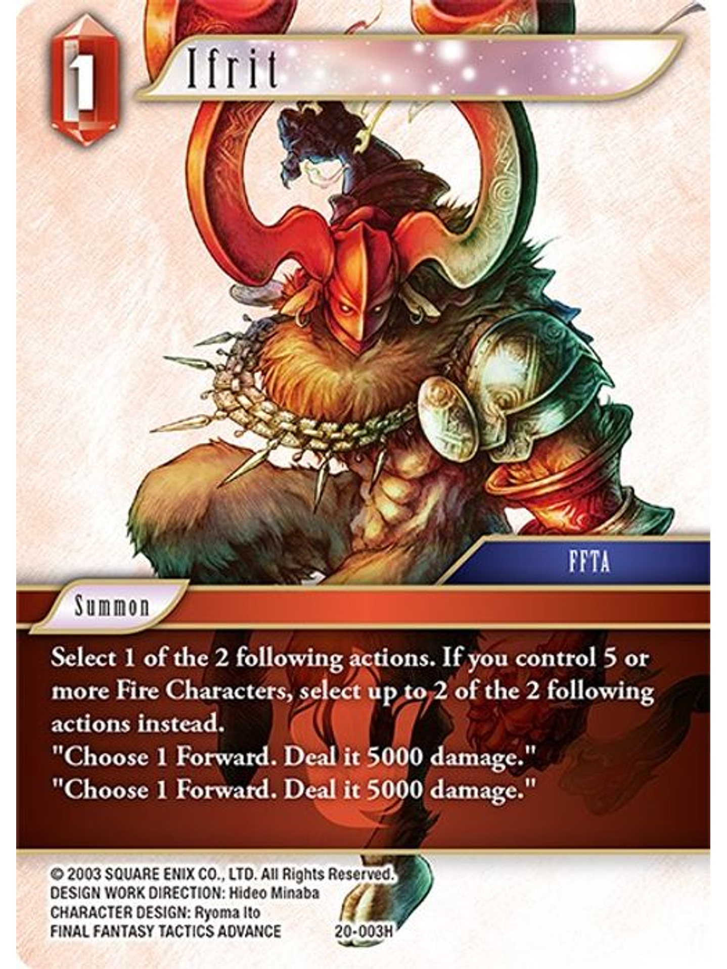 20-003H Ifrit (FOIL) 1
