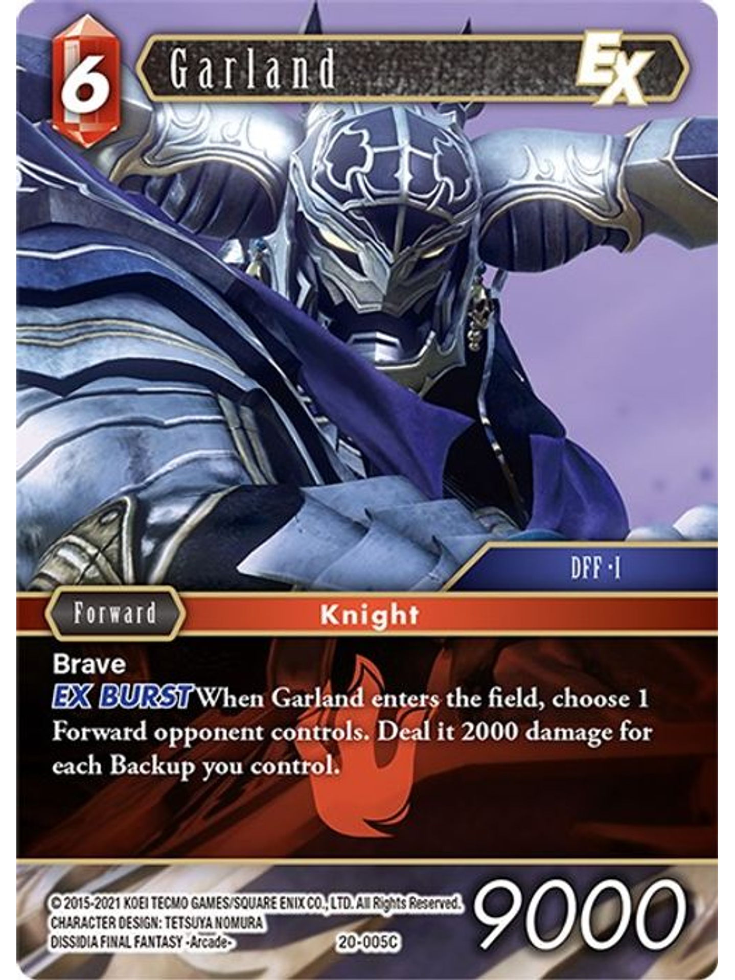 20-005C Garland EX (FOIL) 1