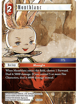 20-020C Montblanc (FOIL)