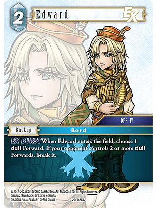 20-026C Edward EX (FOIL)