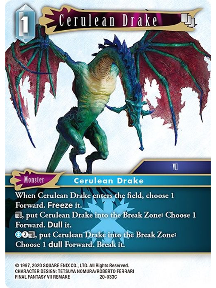 20-033C Cerulean Drake (FOIL) 1