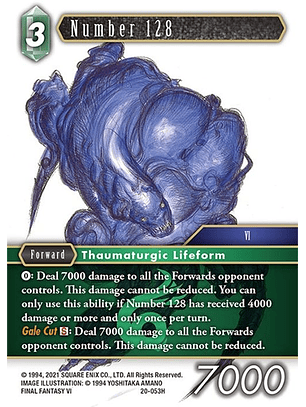 20-053H Number 128 (FOIL)