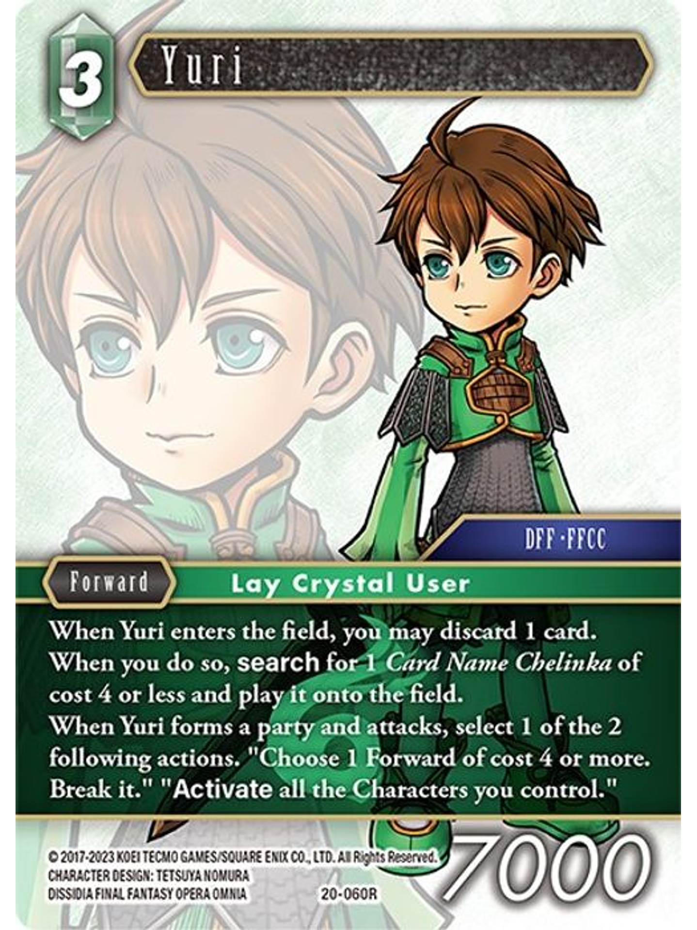 20-060R Yuri (FOIL) 1