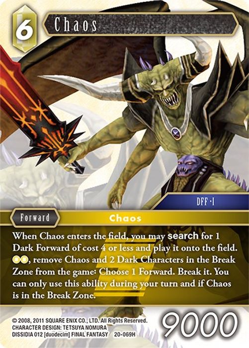 20-069H Chaos (FOIL)