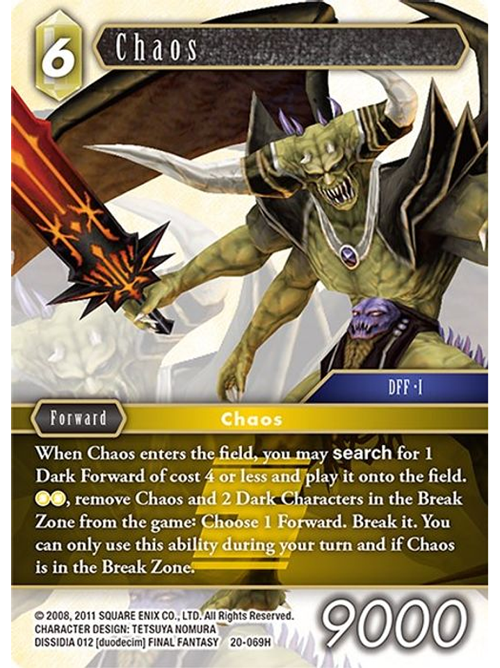 20-069H Chaos (FOIL) 1