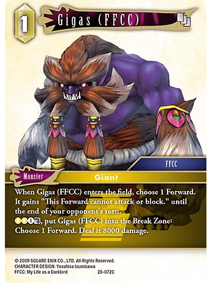 20-072C Gigas (FFCC) (FOIL)