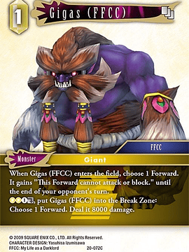 20-072C Gigas (FFCC) (FOIL)