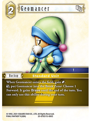 20-079C/15-080C Geomancer (FOIL)