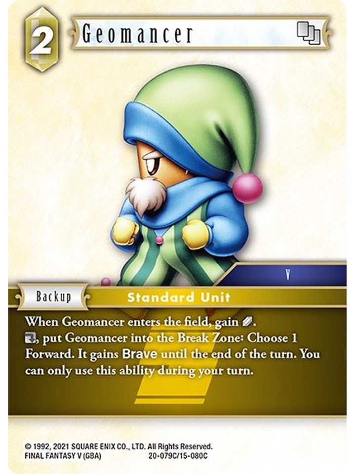 20-079C/15-080C Geomancer (FOIL) 1