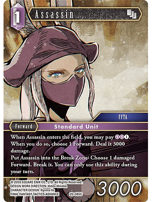 20-085C Assassin (FOIL)