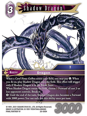 20-093H Shadow Dragon (FOIL)