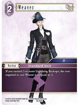 20-095C Weaver (FOIL)