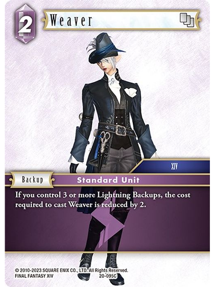 20-095C Weaver (FOIL) 1