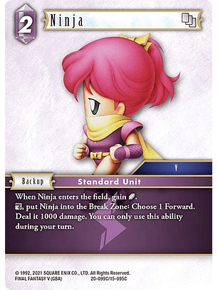 20-099C/15-095C Ninja (FOIL)