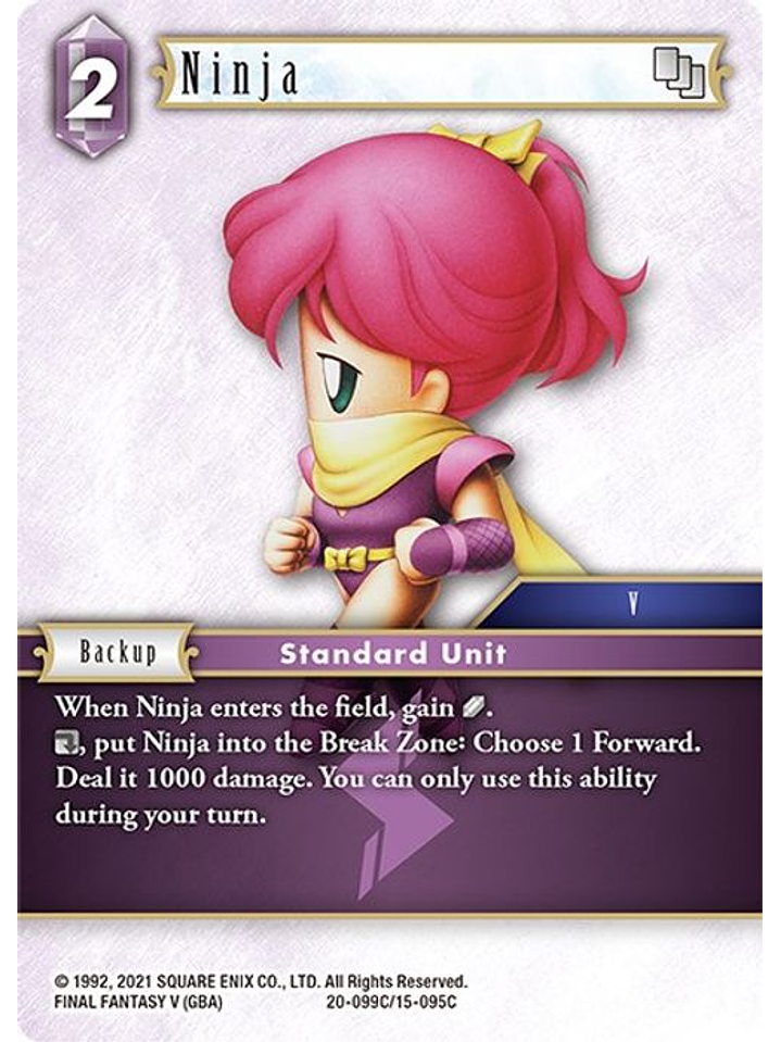 20-099C/15-095C Ninja (FOIL) 1
