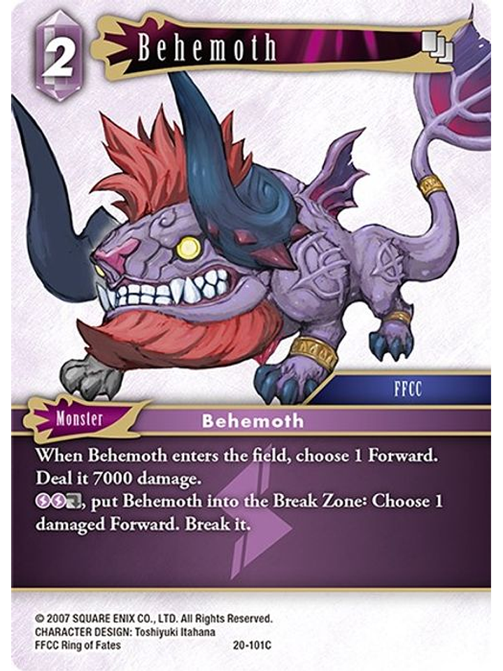 20-101C Behemoth (FOIL) 1