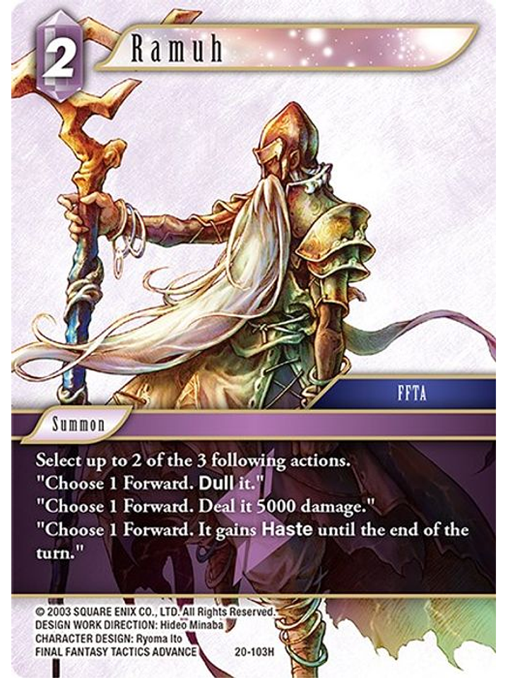 20-103H Ramuh (FOIL) 1