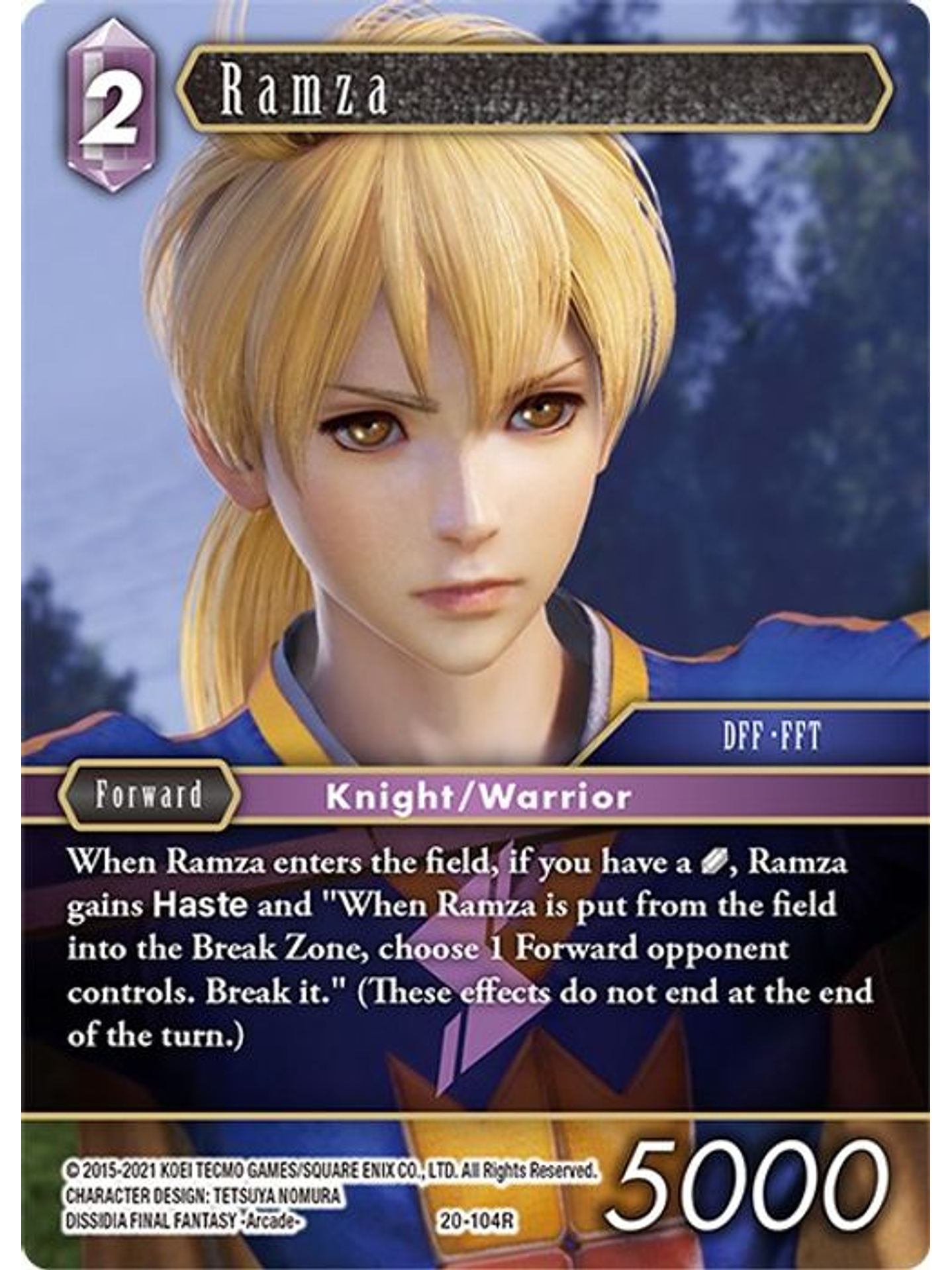 20-104R Ramza (FOIL) 1