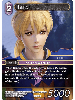 20-104R Ramza (FOIL)