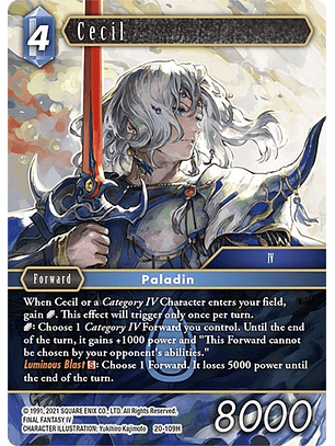 20-109H Cecil (109) (FOIL)