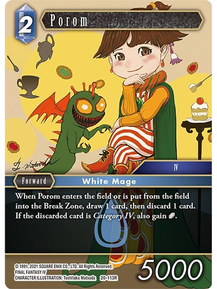 20-113R Porom (FOIL) 1