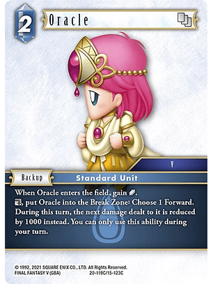 20-119C/15-123C Oracle (FOIL)