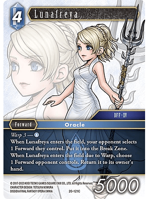 20-121C Lunafreya (FOIL)