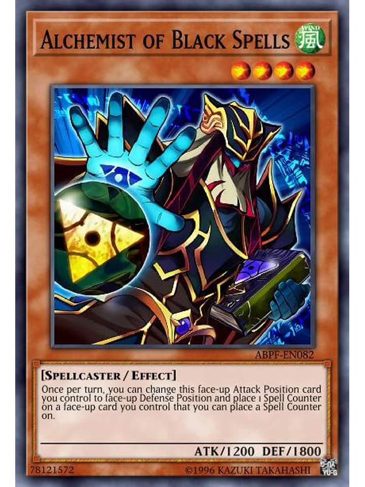 Alchemist of Black Spells - SBC1-ENA03 - Common 1st Edition 1