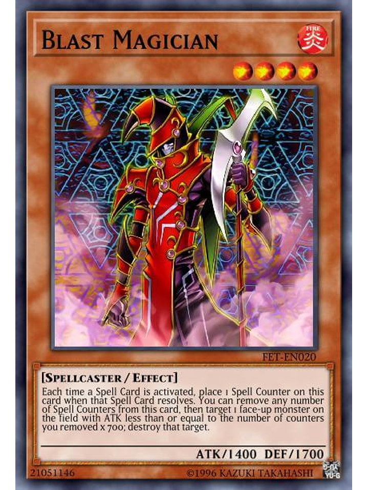 Blast Magician - SBC1-ENA04 - Common 1st Edition 1
