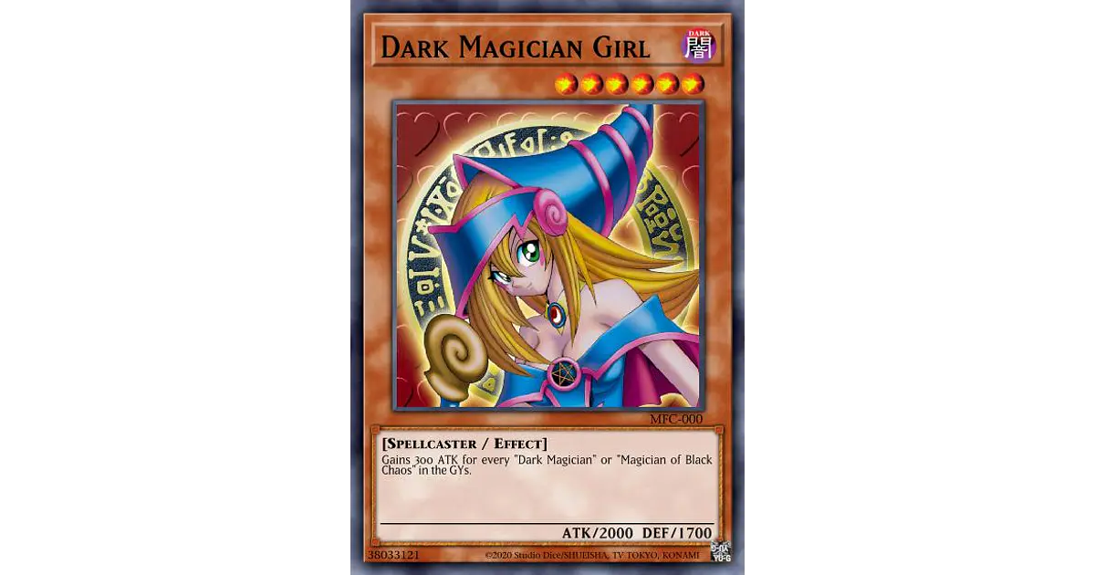 Dark Magician Girl Japones Comun Yugioh 1 Japonés | Meses Sin Interés