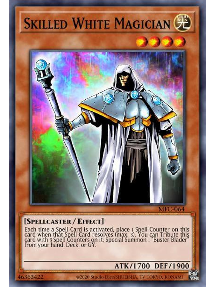 Skilled White Magician - SBC1-ENA07 - Common 1st Edition 1