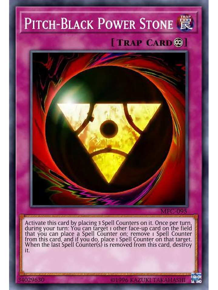 Pitch-Black Power Stone - SBC1-ENA18 - Common 1st Edition 1