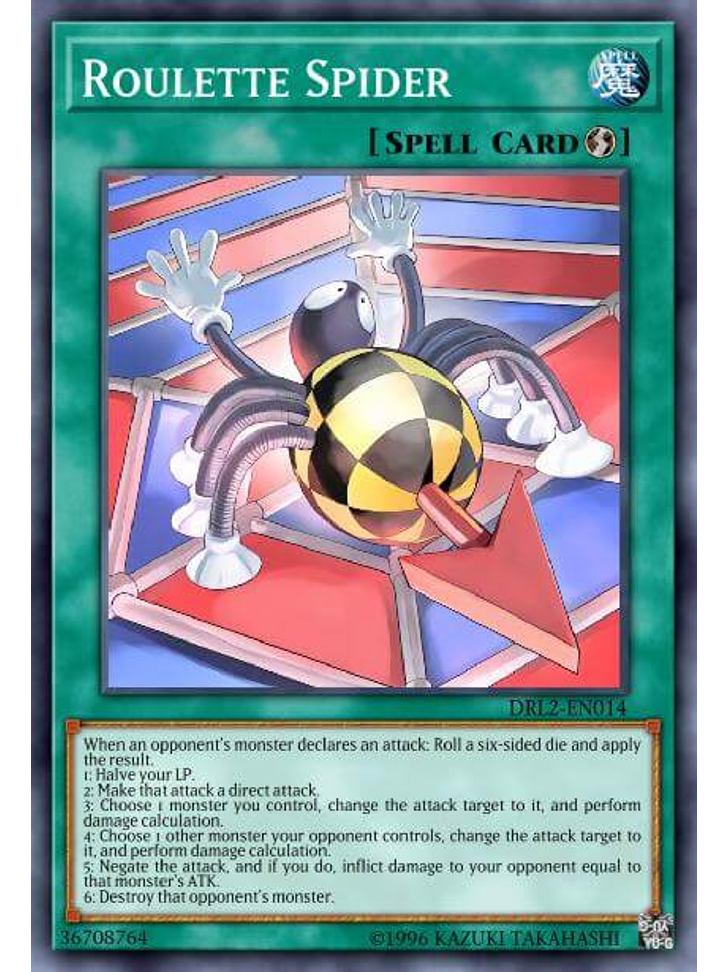 Roulette Spider - SBC1-ENB10 - Common 1st Edition 1