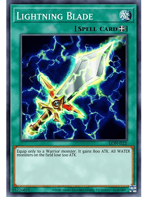 Lightning Blade - SBC1-ENB15 - Common 1st Edition