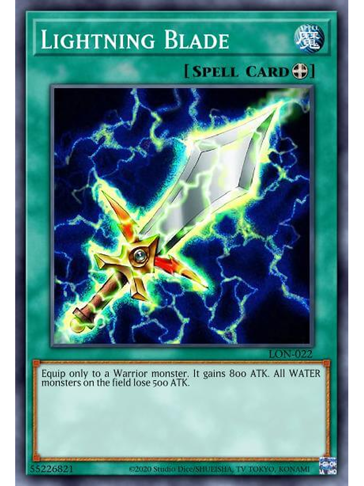 Lightning Blade - SBC1-ENB15 - Common 1st Edition 1