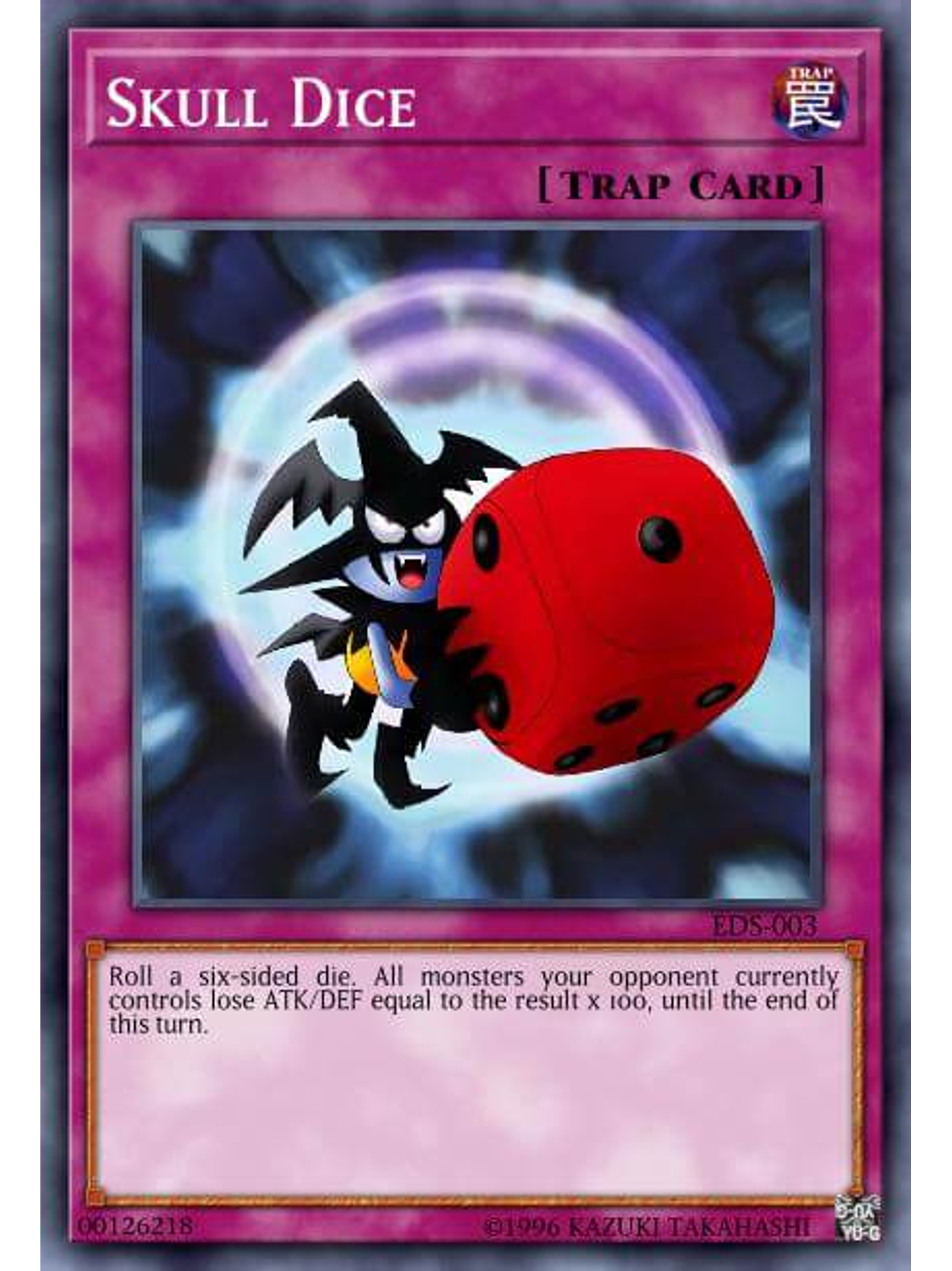 Skull Dice - SBC1-ENB18 - Common 1st Edition 1