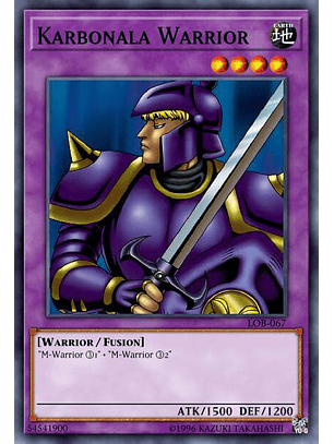 Karbonala Warrior - SBC1-ENB20 - Common 1st Edition