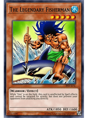 The Legendary Fisherman - SBC1-ENC01 - Common 1st Edition
