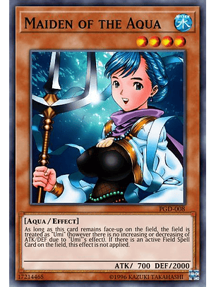 Maiden of the Aqua - SBC1-ENC07 - Common 1st Edition