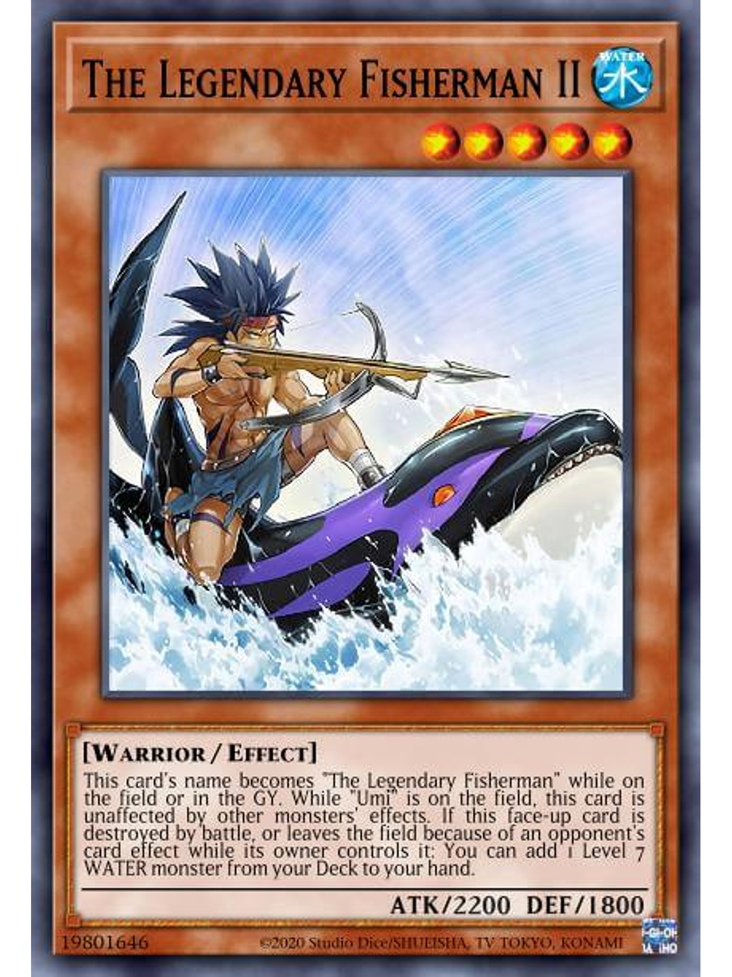 The Legendary Fisherman II - SBC1-ENC10 - Common 1st Edition 1