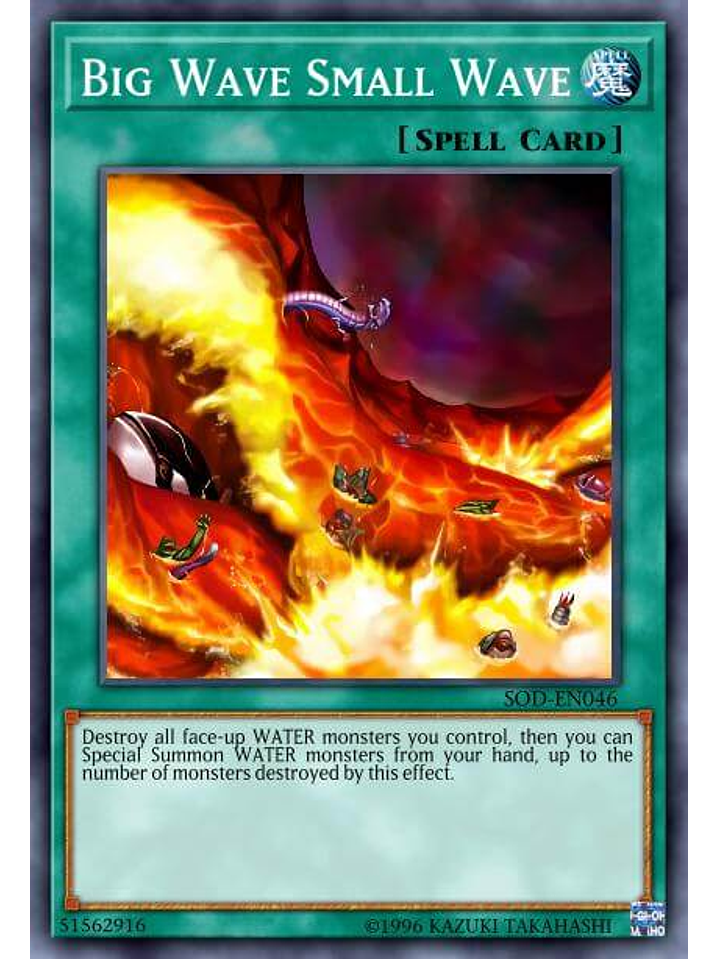 Big Wave Small Wave - SBC1-ENC15 - Common 1st Edition 1