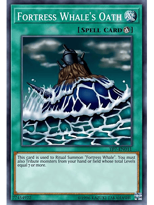 Fortress Whale's Oath - SBC1-ENC17 - Common 1st Edition