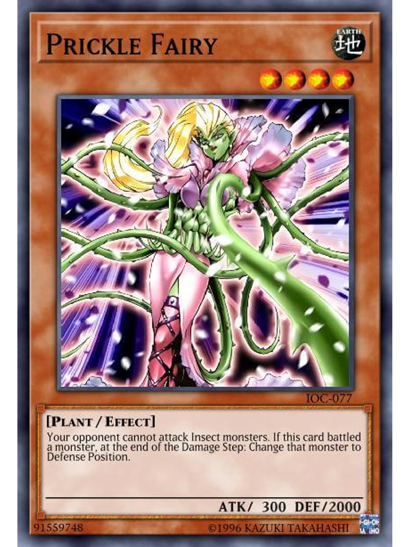 Prickle Fairy - SBC1-END05 - Common 1st Edition 1